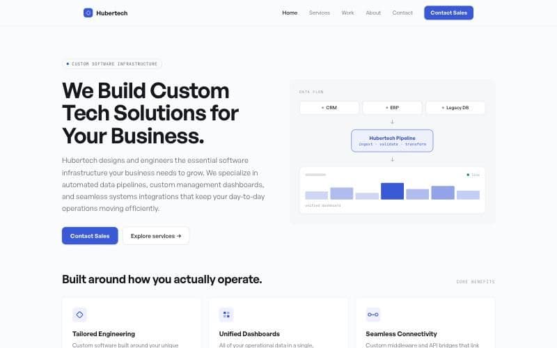 Hubertech screenshot